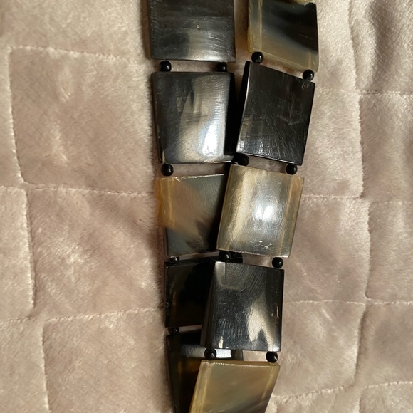 Belt made of horn. Handmade - Picture 13 of 17